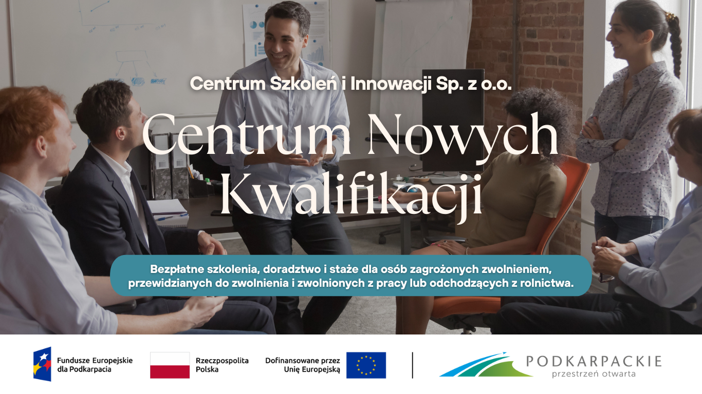Plakat centrum nowych kwalifikacji