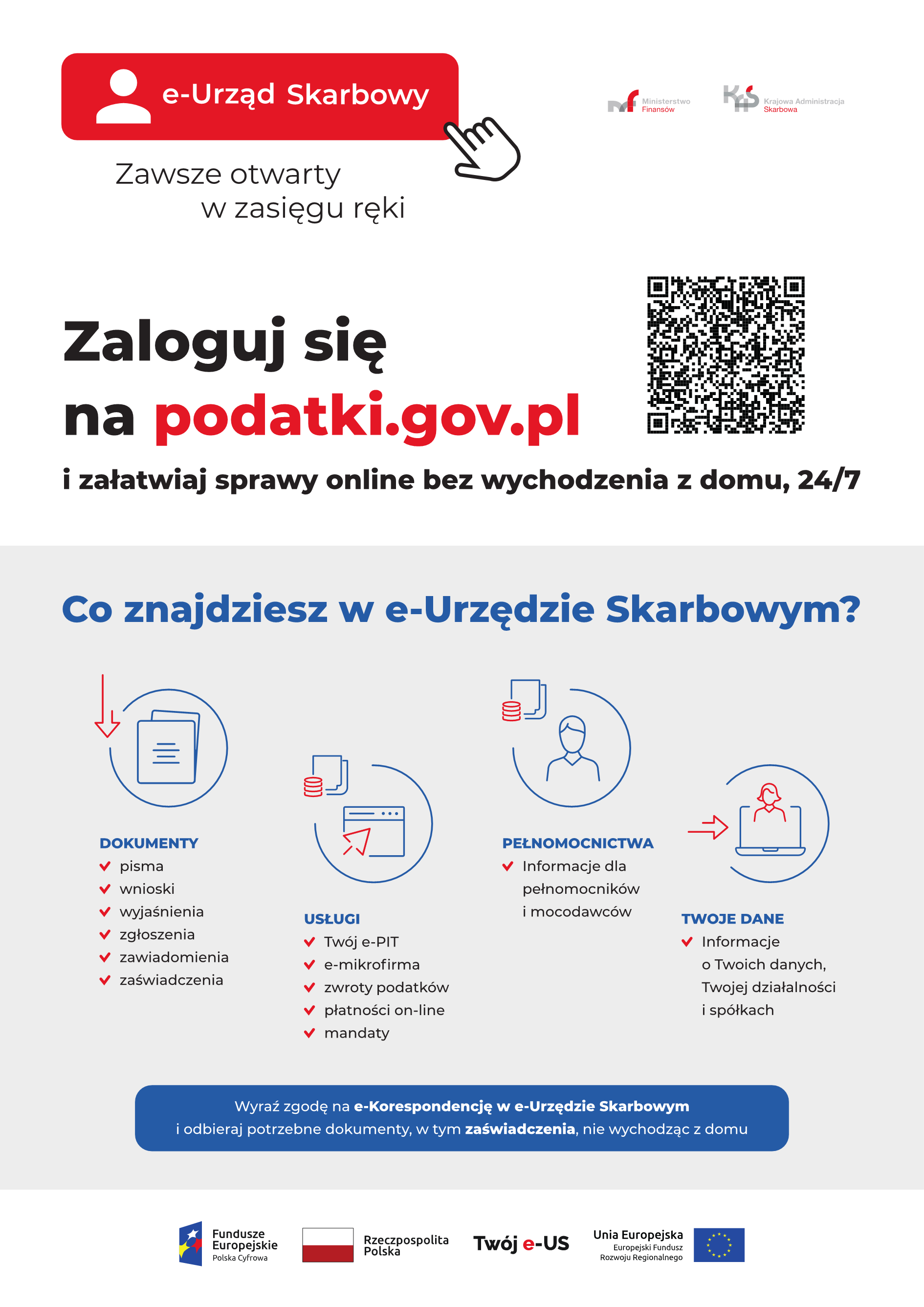 e-Urząd Skarbowy - plakat