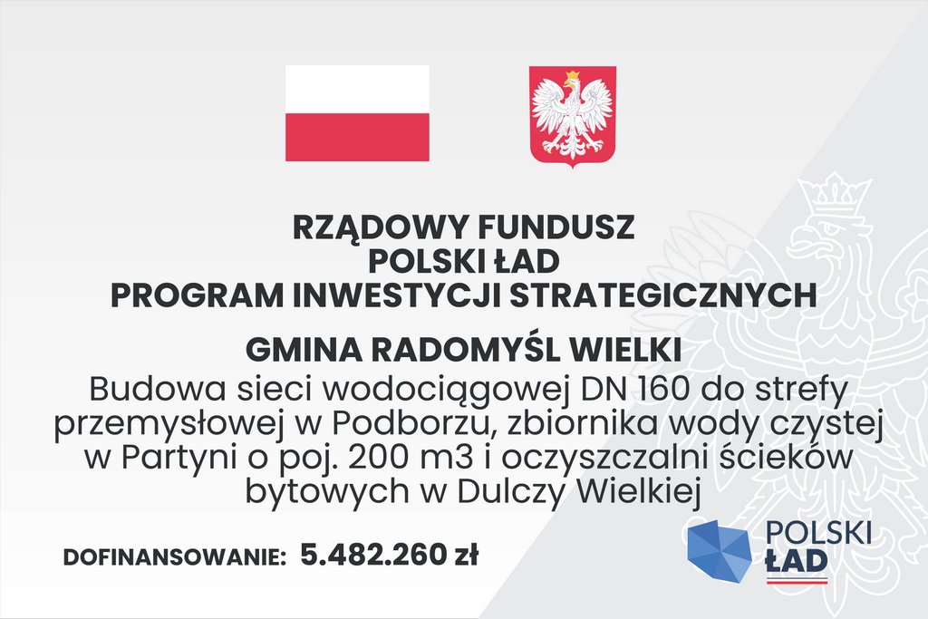 Tablica informacyjna: dofinansowanie z RFPŁ:PIS