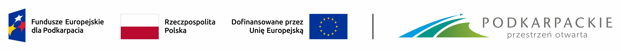 Logotypy Funduszy Europejskich